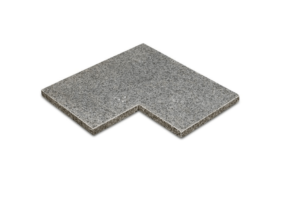 Basalt vijverrand hoekstuk
