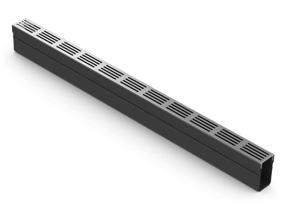 Slimline goot aluminium