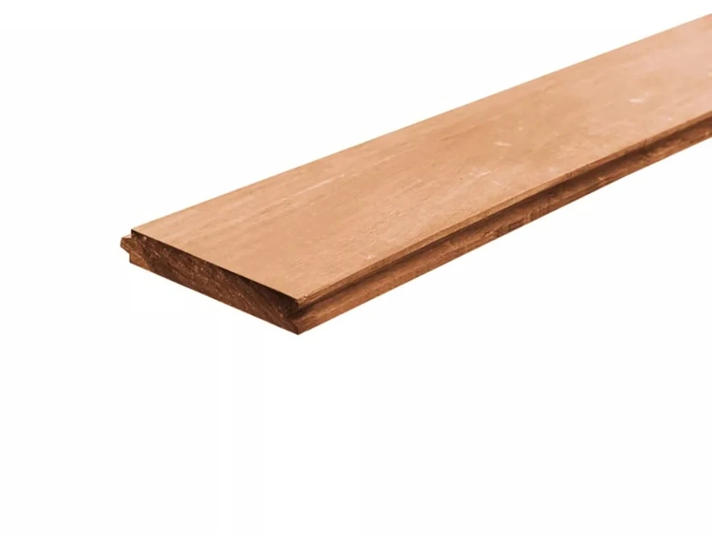 Hardhouten damwand 30x185