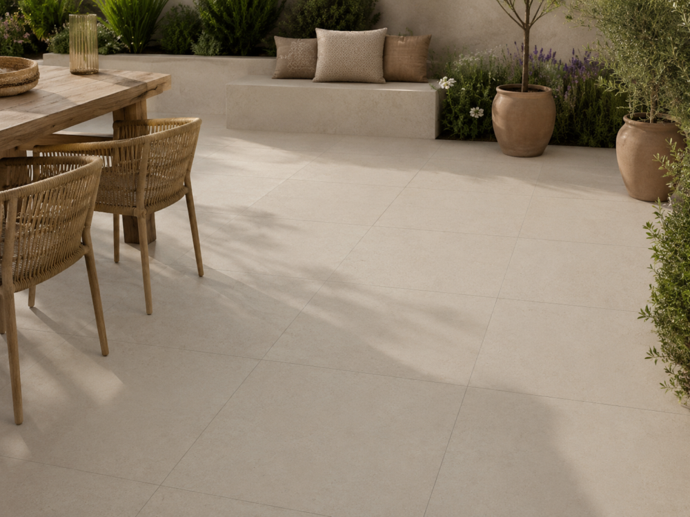 Keramische tegel Attadale sand 100x100x3

