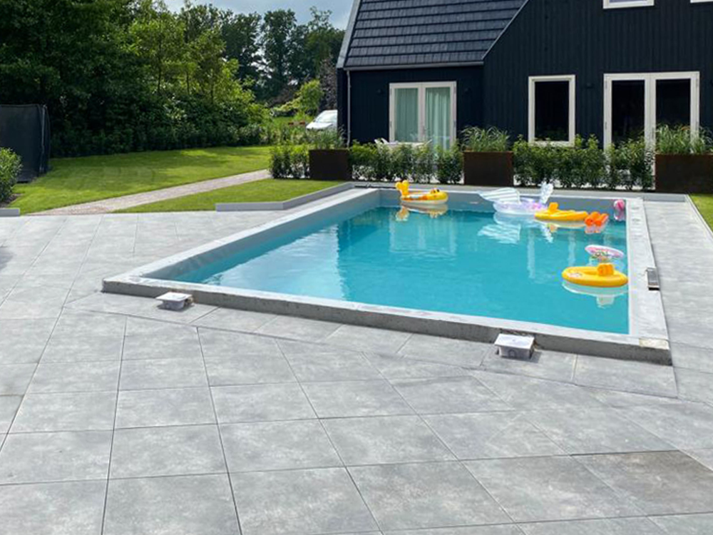 Keramische tegel Brisbane light grey 60x60x3
