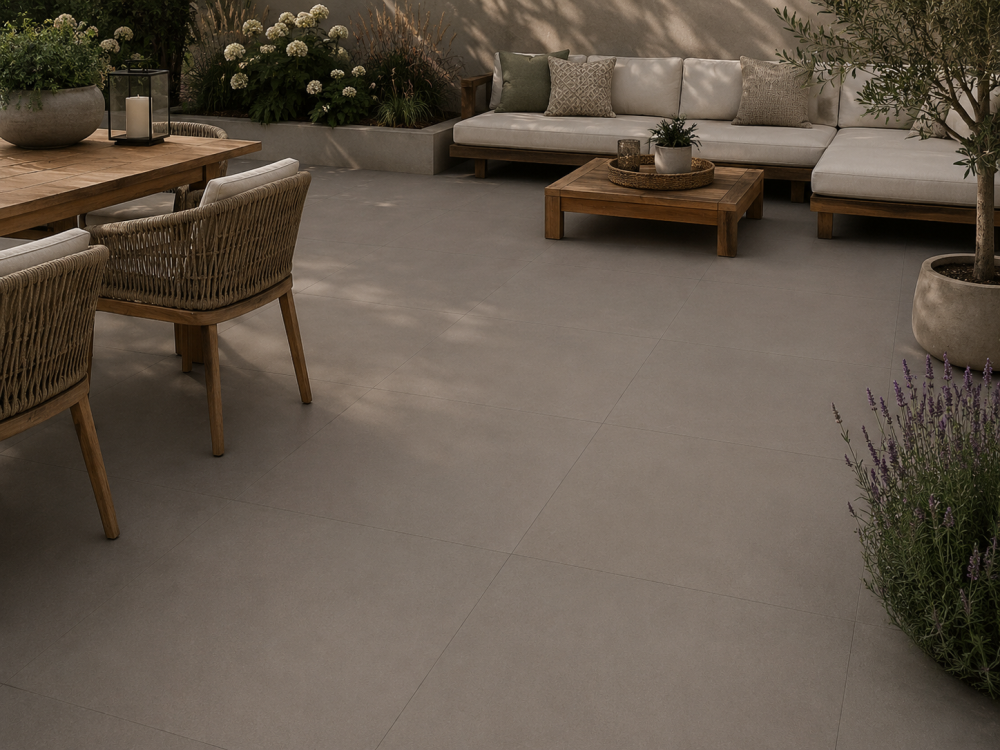 Keramische tegel Capel brown 100x100x3
