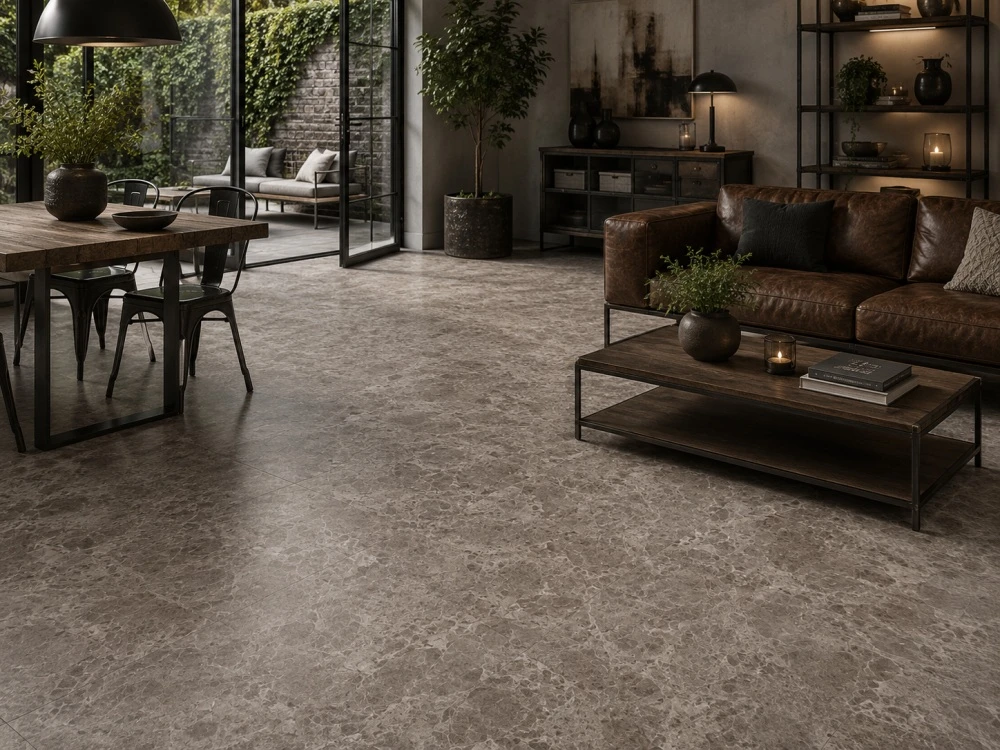 Keramische tegel Eaton brown 100x100x3
