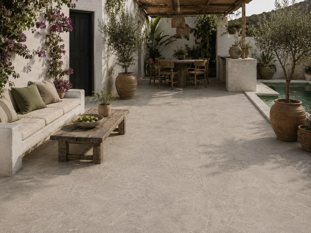 Keramische tegel Ibros taupe 100x100x2
