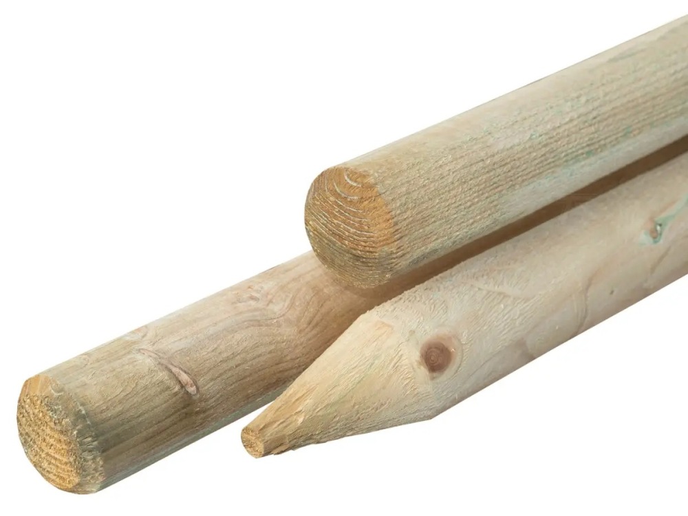 Boompaal groen &Oslash;6x250
