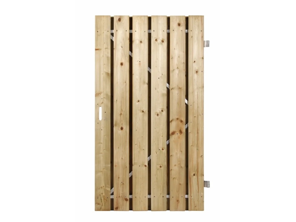 Breda S-deur recht met slotgat 100x180
