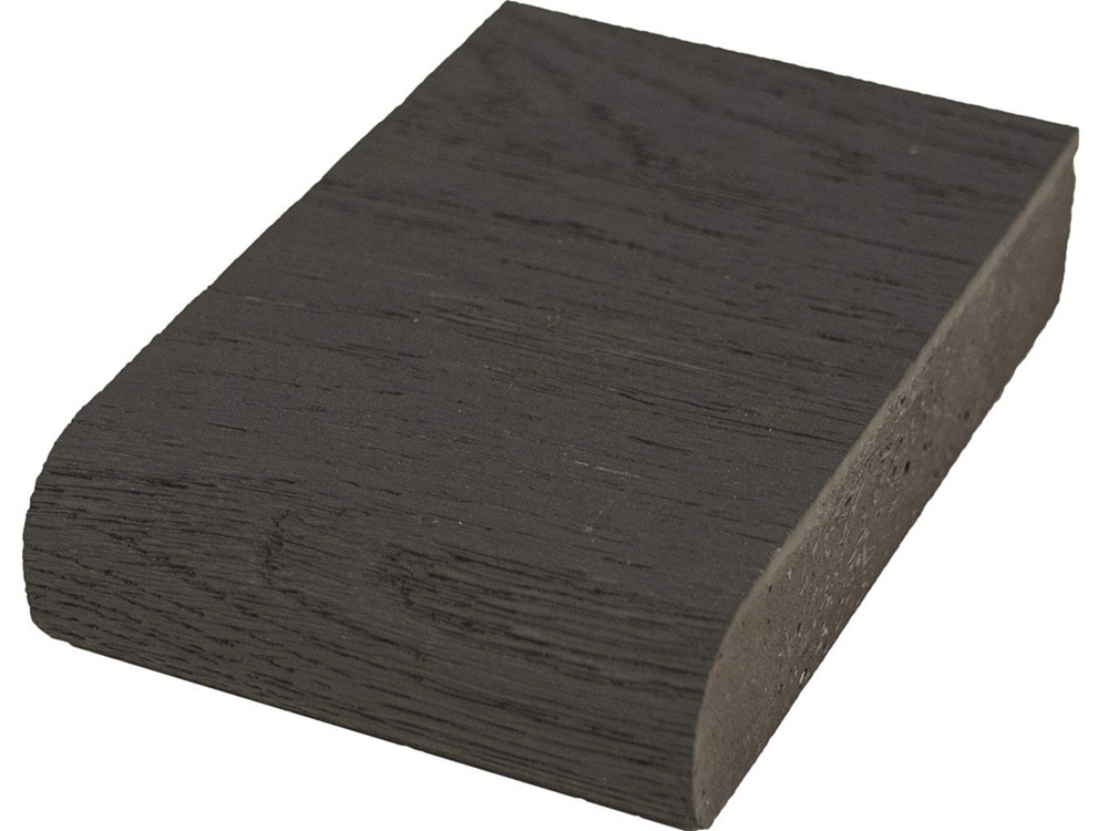 Millboard Bullnose Board Embered / Burnt Cedar 32x150x3600
