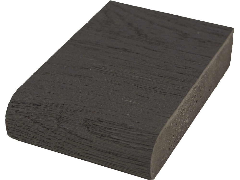 Millboard Bullnose Board Ebony Grey 32x150x3600
