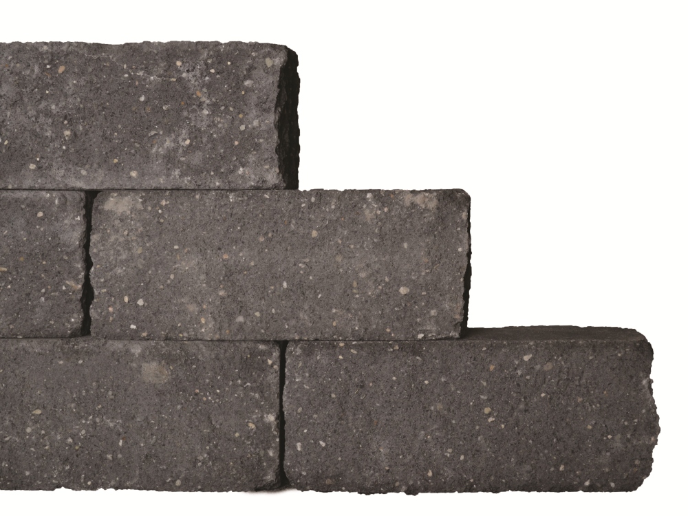 Granuwall 12x12x30 antraciet
