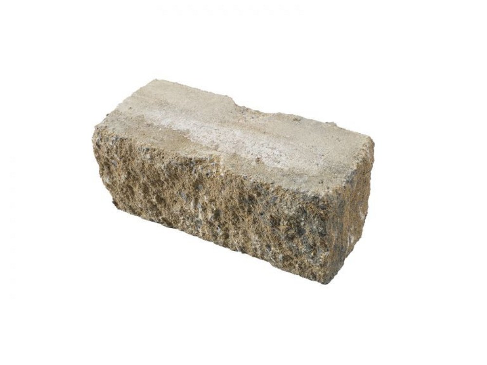 Granuwall 12x12x30 bruin/zwart
