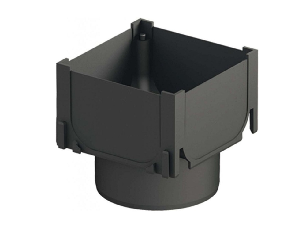 Hexdrain inspectieput 13x13x18 zwart
