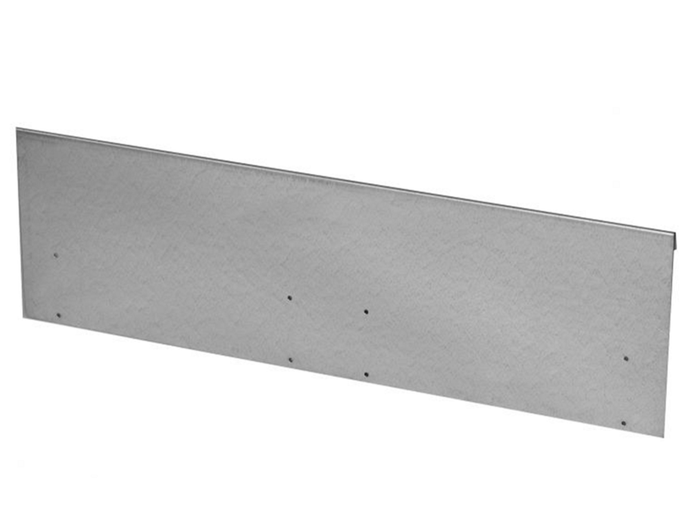 Kantopsluiting verzinkt geplet 2x150x3000 
