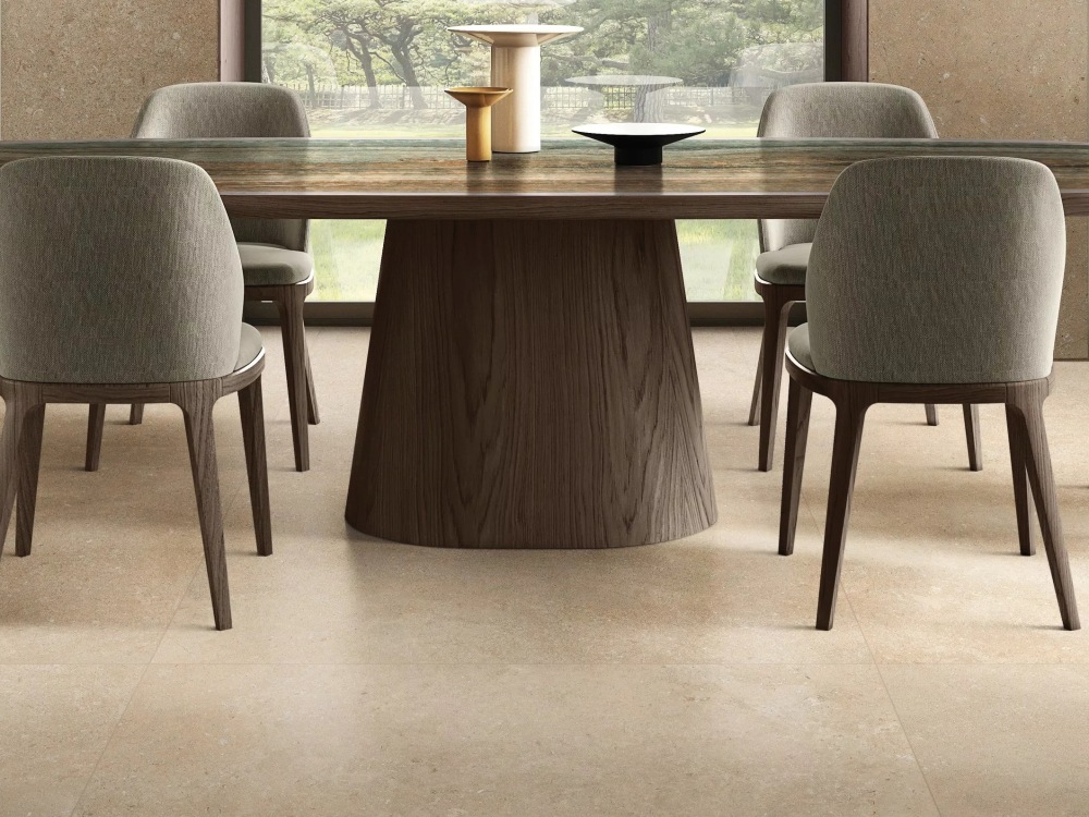 Keramische tegel Aurano cream 120x120x2
