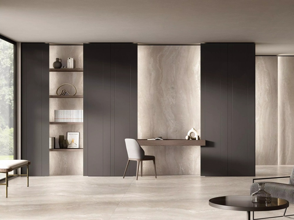 Keramische tegel Aurano travertin 120x120x2
