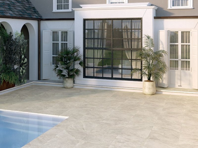 Keramische tegel Cardona grigio 100x100x2
