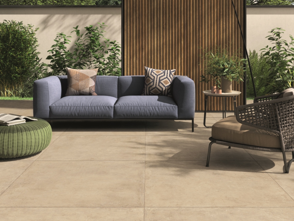 Keramische tegel Ibros beige 100x100x2

