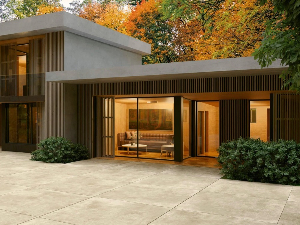 Keramische tegel Librilla taupe 80x80x2

