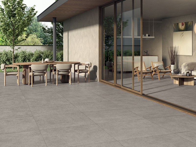 Keramische tegel Terazona silver 100x100x2
