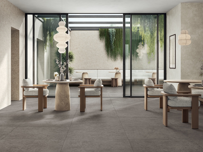 Keramische tegel Terazona smoke 100x100x2
