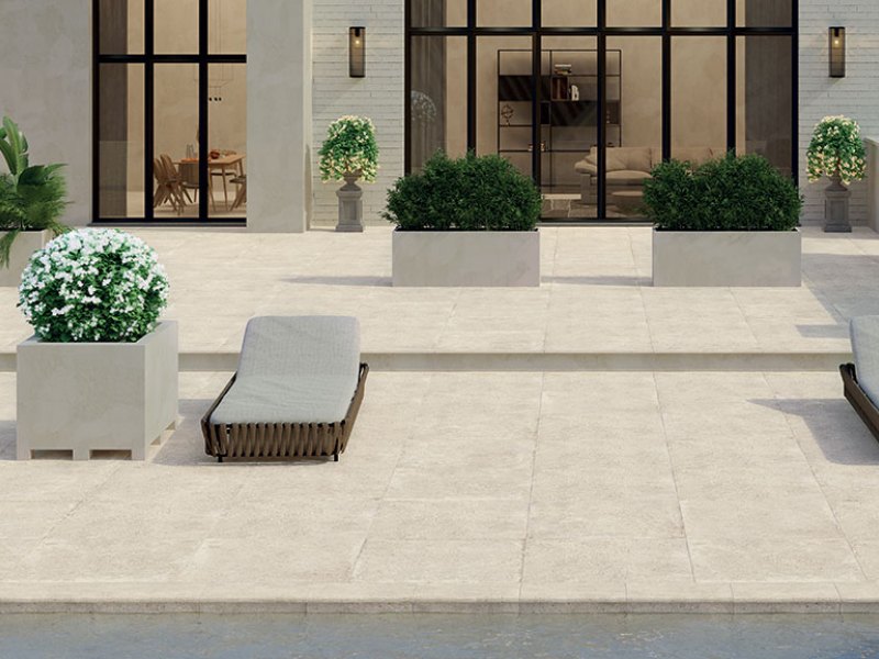 Keramische tegel Vigo bianco 100x100x2
