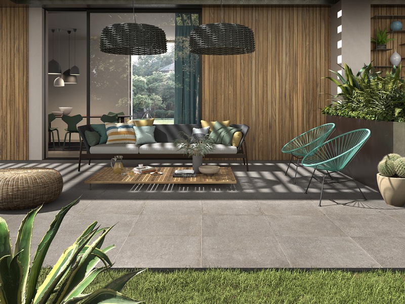 Keramische tegel Vigo grigio 100x100x2
