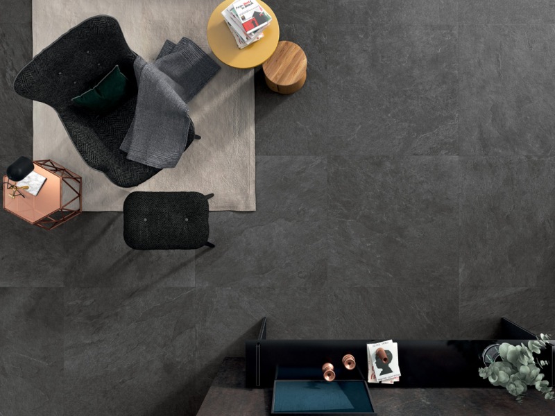 Keramische tegel Zaragoza gris 90x90x2
