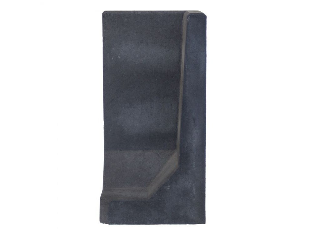 L-hoekelement 50x50x80 antraciet
