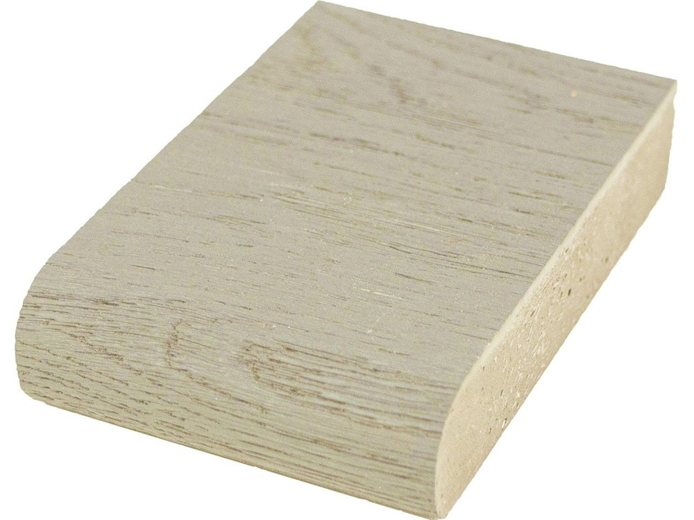 Millboard Bullnose Board Limed Oak 32x150x3600
