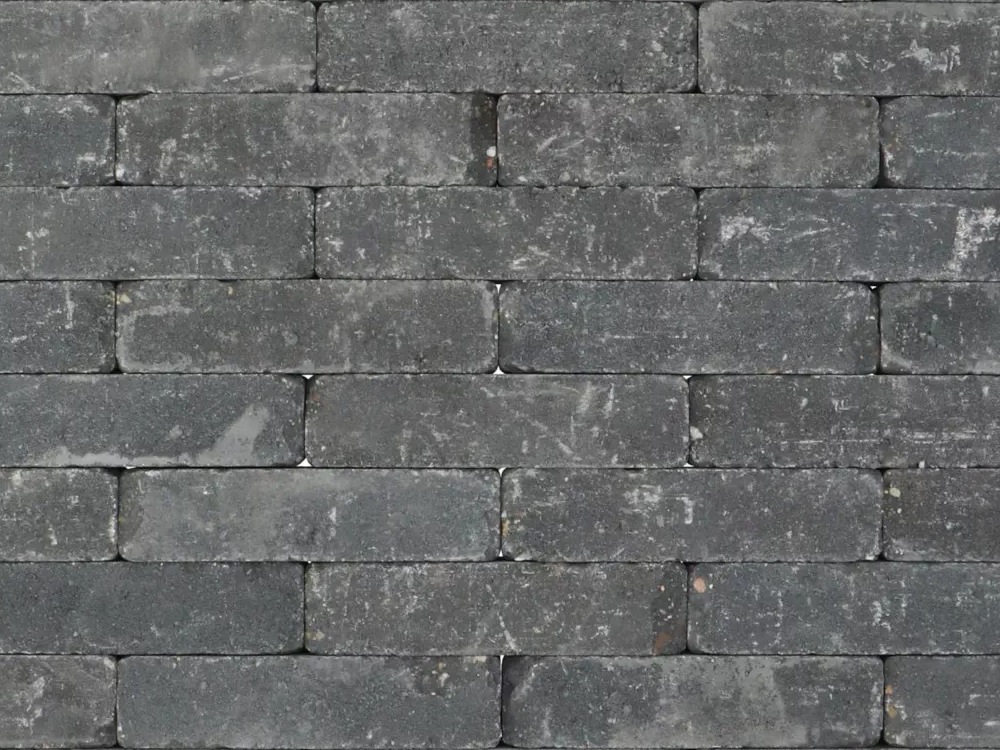 Trommelsteen 5x20x7 antraciet
