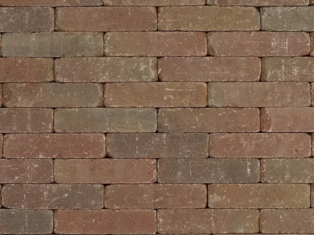 Trommelsteen 5x20x7 oudbont genu.
